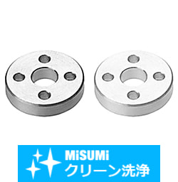 【クリーン洗浄品】金属ワッシャ　－ボルト穴付タイプ－