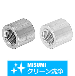 【クリーン洗浄品】低圧用ねじ込み継手　同径　キャップ