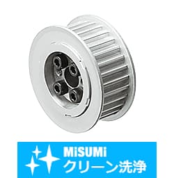 【クリーン洗浄品】面圧ハイトルクタイミングプーリ　S3Ｍタイプ-メカロックスタンダード組込