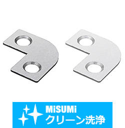 【クリーン洗浄品】６シリーズ（溝幅８ｍｍ）　アルミフレーム用端面プレート