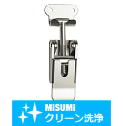 【クリーン洗浄品】アジャスタブルスナップ錠　ねじ式掛金タイプ