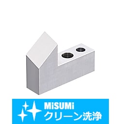 【クリーン洗浄品】受駒(2勾配) -ノック穴２つ・通し穴１つタイプ-