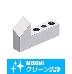 【クリーン洗浄品】受駒(2勾配) -ノック穴２つ・通し穴２つタイプ-
