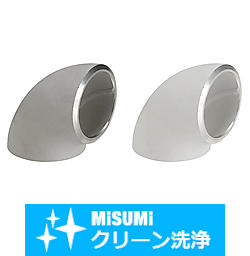 【クリーン洗浄品】溶接継手 ９０°エルボ　ショート