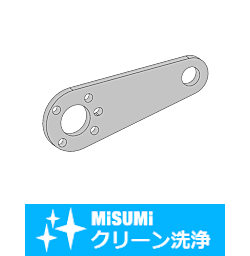 【クリーン洗浄品】吸着パッド用ブラケット-スカラロボット