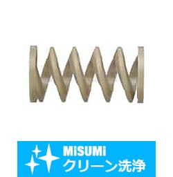 【クリーン洗浄品】PEEK 樹脂ばね
