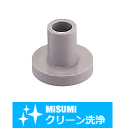 【クリーン洗浄品】樹脂ツバ付カラー（ＰＥＥＫ・ふっ素樹脂）