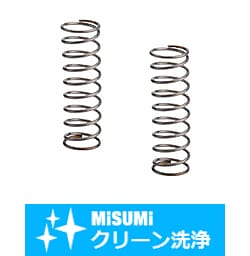 【クリーン洗浄品】-エコノミーシリーズ-圧縮バネ 外径基準ステンレスタイプ 極軽荷重タイプ