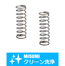 【クリーン洗浄品】-エコノミーシリーズ-圧縮バネ 外径基準ステンレスタイプ 軽荷重タイプ