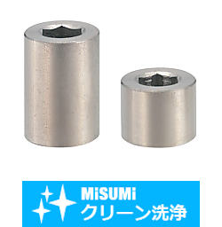 【クリーン洗浄品】六角穴付丸ナット