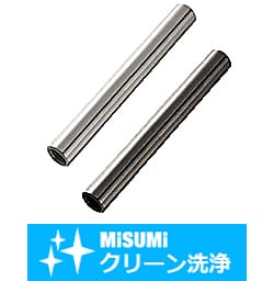 【クリーン洗浄品】シャフト　両端めねじパイプスパナ溝付きタイプ