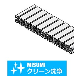 【クリーン洗浄品】アルミフレーム　６シリーズ　長方形　平行面取り　３００×３０ｍｍ