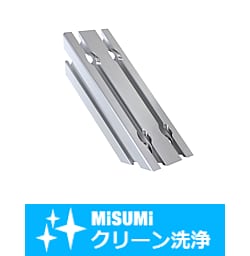 【クリーン洗浄品】８シリーズ用（溝幅１０ｍｍ）補強用フレームブラケット　直角45度形状タイプ