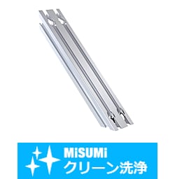【クリーン洗浄品】５シリーズ用（溝幅６ｍｍ）補強用フレームブラケット　直角45度形状タイプ