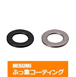 【ふっ素樹脂コーティング/ふっ素含有メッキ】ＳＵＳ３１６Ⅼ 平座金