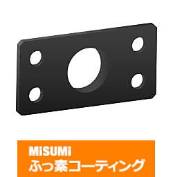 【ふっ素コーティング】板金　取付板・ブラケット－センター振り分けタイプ－ JSHDS