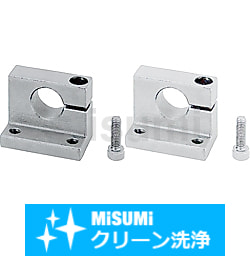シャフトホルダ -L型（鋳造品） セパレートタイプ- | ミスミ