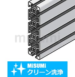 アルミフレーム 8シリーズ 長方形 40×160mm 4列溝 4面