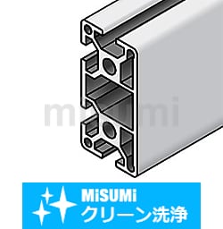 アルミフレーム 8シリーズ 正方形 40×40mm 1列溝 1面溝