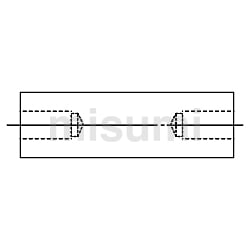 円形支柱－両端めねじ | ミスミ | MISUMI(ミスミ)
