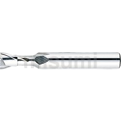 ハイス鋼0．01ｍｍ単位刃径指定エンドミル 2枚刃/ショート | ミスミ 