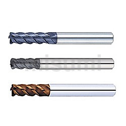 ノンコート/TSCシリーズ超硬0.1mm単位ラジアス指定エンドミル