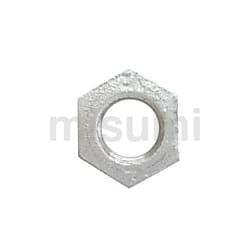 ねじ込み式可鍛鋳鉄製管継手（白・黒）ロックナット
