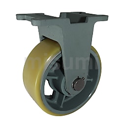 型番 | 重荷重用ウレタン車輪付自在車（UHB-g型） FCDダクタイル製金具