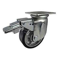 重荷重用ゴム車輪付自在車（HB-g型） FCDダクタイル製金具 | ヨドノ