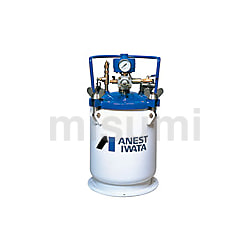 ステンレス加圧タンク（ペイントタンク型） 自動攪拌 COT | アネスト 