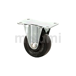 NO.608HB 600HB 固定型 重量用ローラーベア入り 合成ゴム車輪