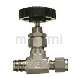 SUS316 ステンレス製バルブ ミニチュアバルブ（低圧ニードル