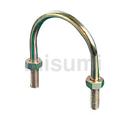 Uボルト 品番UB-12 3個セット ステンレス Uボルト (ナット・プレート セット) UB-12 (捻径=M12