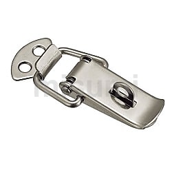 パッチン錠 鍵穴付タイプ･スチール製