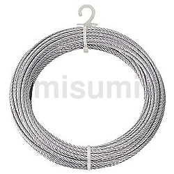 メッキ付ワイヤロープ JIS規格品 | トラスコ中山 | MISUMI(ミスミ)