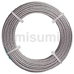 メッキ付ワイヤロープ JIS規格品 | トラスコ中山 | MISUMI(ミスミ)