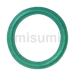 ヘルールガスケット シリコンゴム ツバ付き | カクダイ | MISUMI(ミスミ)