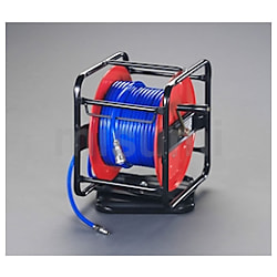 エアーホースリール（ウレタン製）左右360°回転仕様　内径6.5×外径10mm/内径8×外径12mm