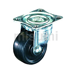 キャスター（固定金具）車輪径：50mm EA986PF-4 | エスコ | MISUMI(ミスミ)