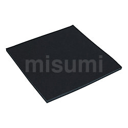 TRUSCO 波状加工ウレタンスポンジシート 低反発 40厚 500X500mm