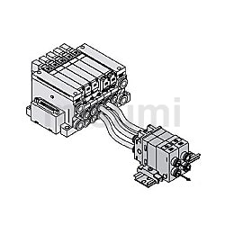 5ポートソレノイドバルブ ベース配管形 VQ5000 マニホールドオプション