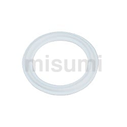 ヘルールガスケット PTFE(ふっ素樹脂) | カクダイ | MISUMI(ミスミ)