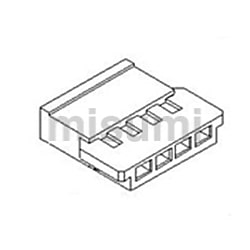 2.5mmピッチ Mini-Lock（TM） リセプタクルハウジング 51103 | モレックス | MISUMI(ミスミ)