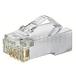 PAN-NET SP628-C RJ45モジュラープラグ 100個入り Amazon.co.jp: パンドウイット カテゴリ6 細径ケｰブル用