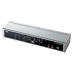 ディスプレイエミュレーション対応DVIパソコン自動切替器2:1 SW-KVM2… ディスプレイエミュレーション対応DVIパソコン自動切替器(2:1