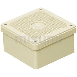 防水プールボックス（平蓋） 正方形（ノック無） | 未来工業 | MISUMI