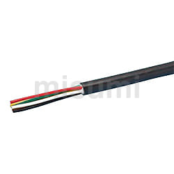 ジュンフロンETFE ふっ素樹脂絶縁可動単芯電線 定格250V | ミスミ