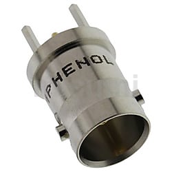 Amphenol BNCコネクタ ストレート 基板取付 はんだ B6251C1-NT3G-75