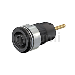 Staubli XELW-4 絶縁体付きセイフティプラグ用Φ4mmソケット 基板