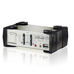 PS/2-USB VGA KVMスイッチ(デイジーチェーンポート搭載、USB PS/2-USB VGA KVMスイッチ(デイジーチェーンポート搭載、USB
